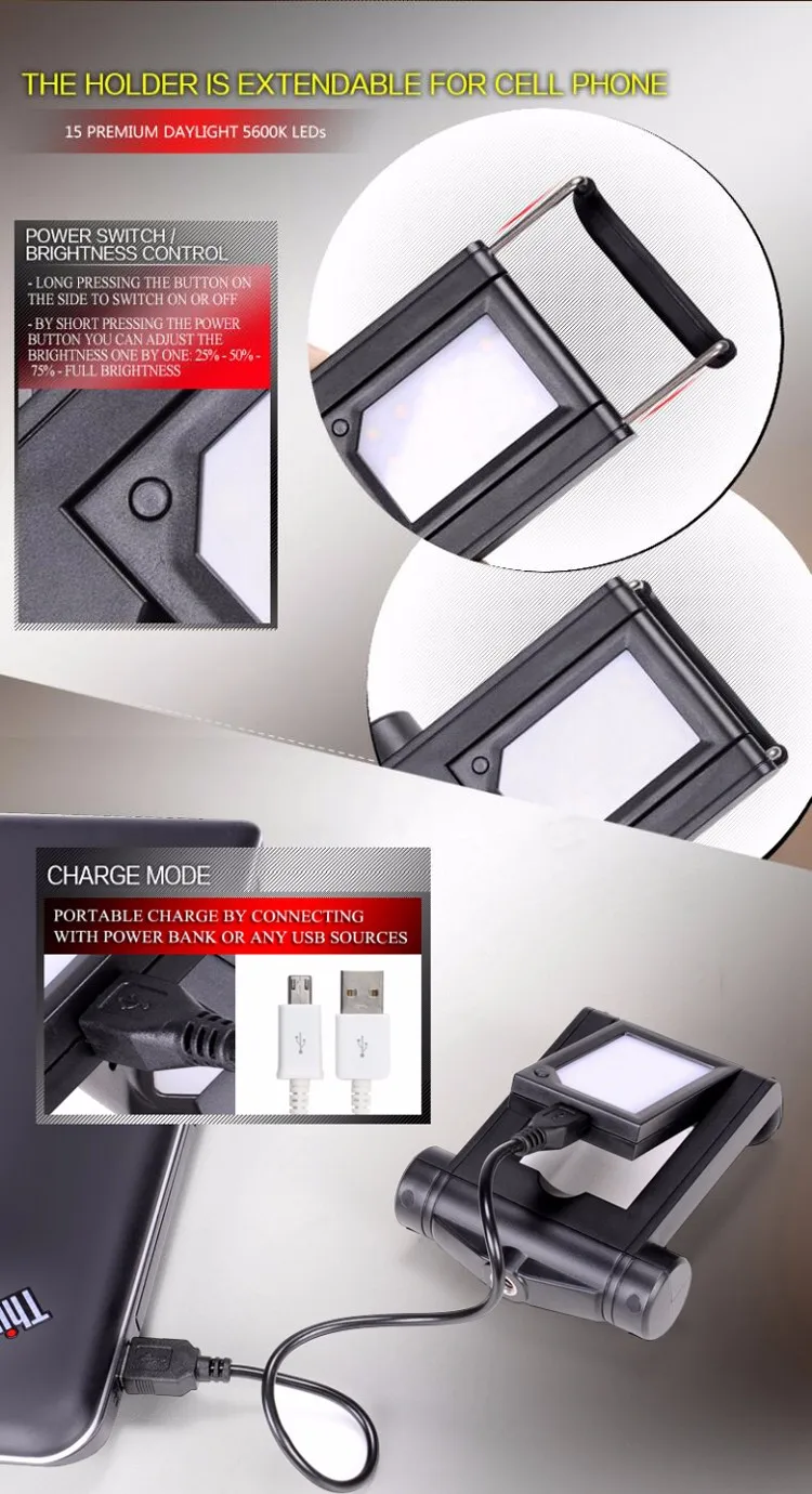 Selfie Light For Lighting Task Such As Facetime Buy Light For