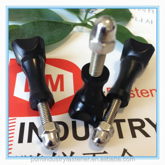 Plastic Handle,Stainless Steel Screw And Nut,Knob Screw Kit Gopro Screw