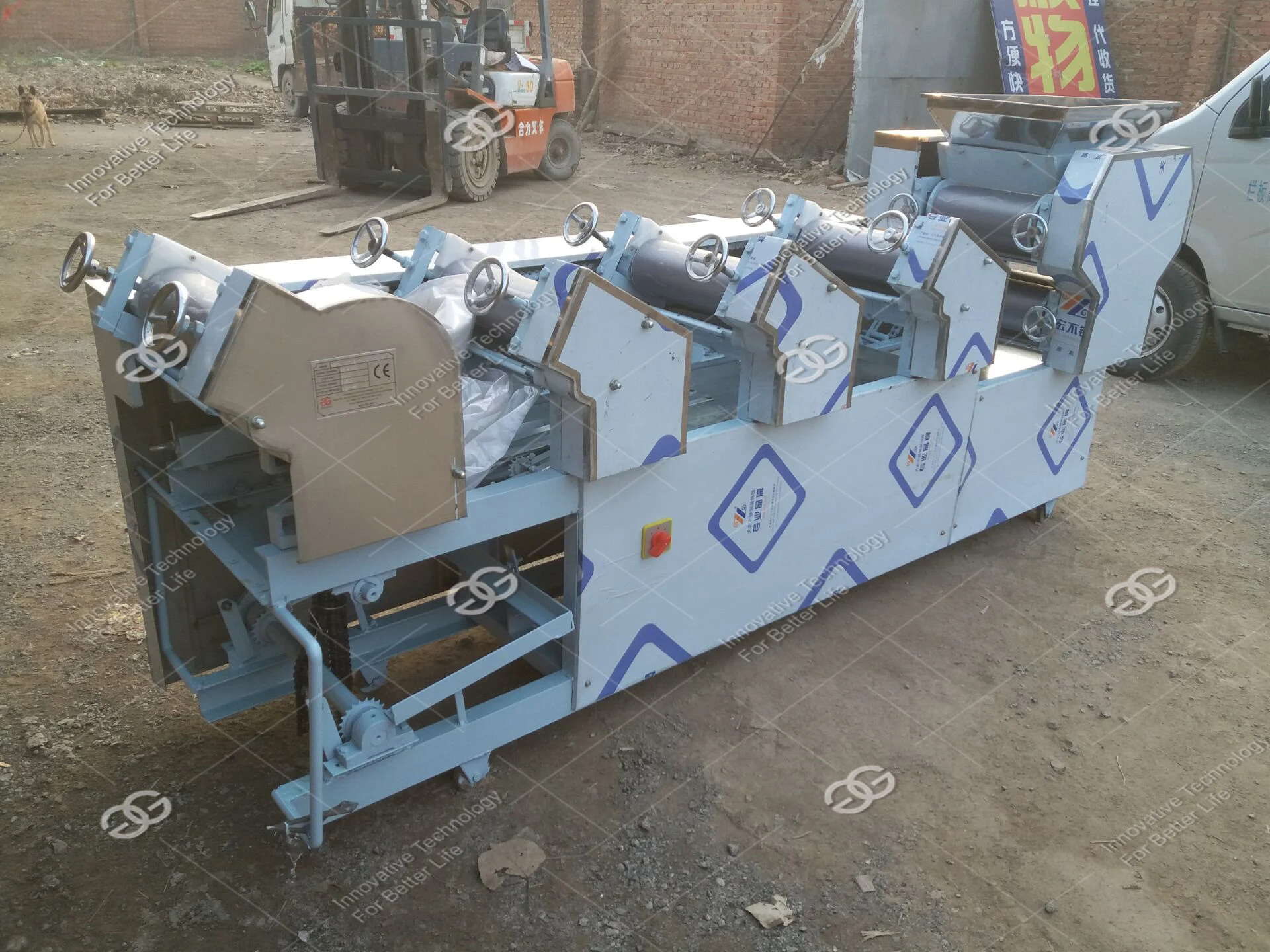 Industrial Automatic Electric Japanese Fresh Noodle Maker Ramen Machine