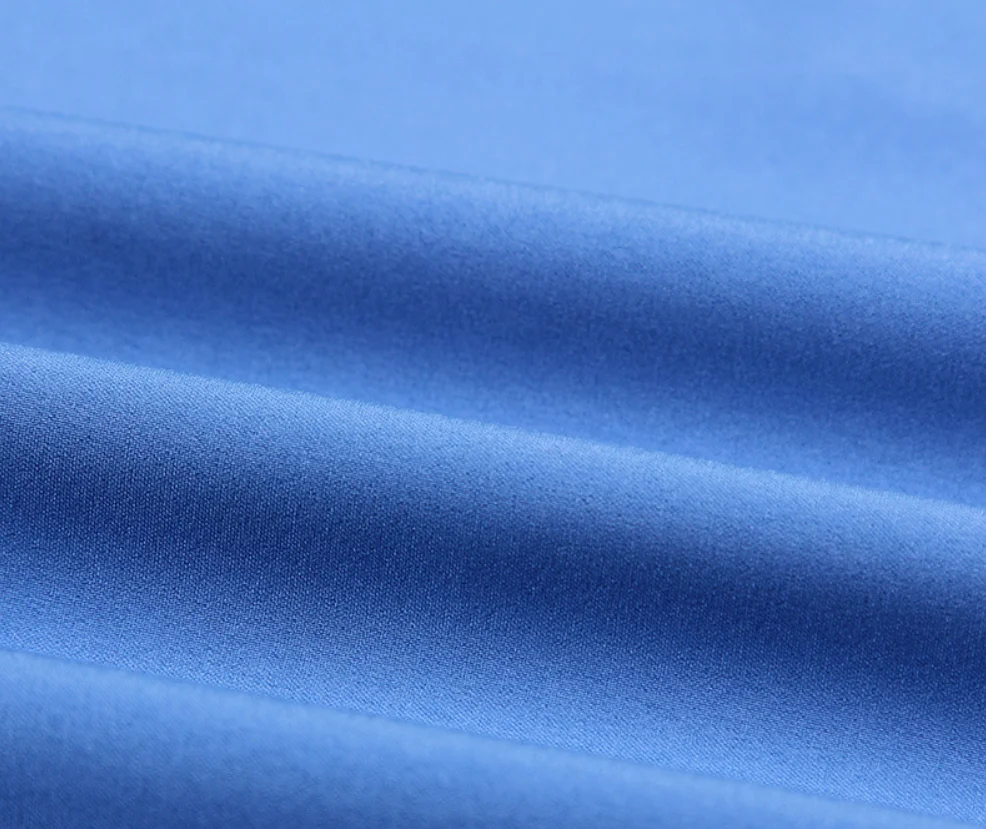 Polyester Spandex Blended Elastic 4 Way Stretch Fabric For Bonding