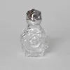 15ml high borosilicate glass bottles rose shape mini essential oil glass vials