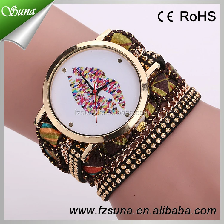 New Arrival Beautiful Dial Young Women Quartz Latest Girls Watches