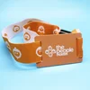 Laser UID QR Customized MIFARE Plus SE 1K RFID Fabric Bracelet for event solution