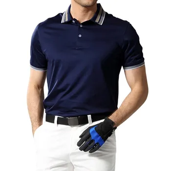 double mercerized cotton polo shirts