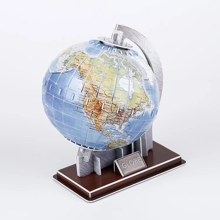 Diy Eps Foam Large Size 3d Globe Puzzle Buy Eps 3d Puzzle