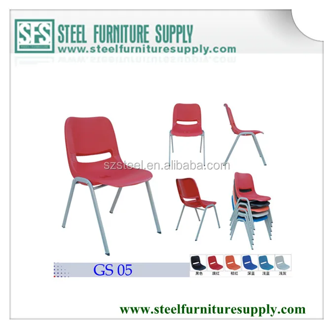 goedkope plastic school student stoel/camping chais/school stoel