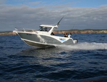 20 Feet Alloy Welded Deep V Bottom Cabin Fishing Boat With Hard