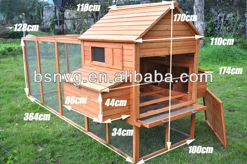 Extra Large Run 365m Wooden Chicken Coop Buy Large Run Wooden Chicken Coopwooden Chicken Coopwooden Chicken House Product On Alibabacom