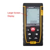 Mute setting 2 Bubbles Large Display 120 Meter Range Finder Laser Distance Measurer