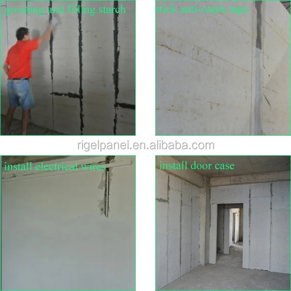 Eps Busa Komposit Panel Dinding Ringan Batu Bata Beton 