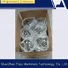 4 hole sofa spring clips with plastic cover , four hole spring clips