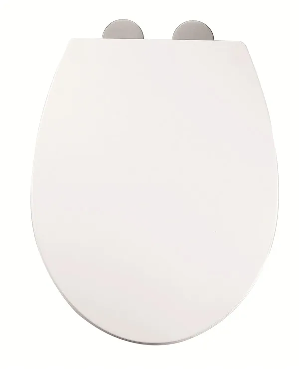 European Two Push Buttons Urea Toilet Seat Cover Slow Fall Down Toilet