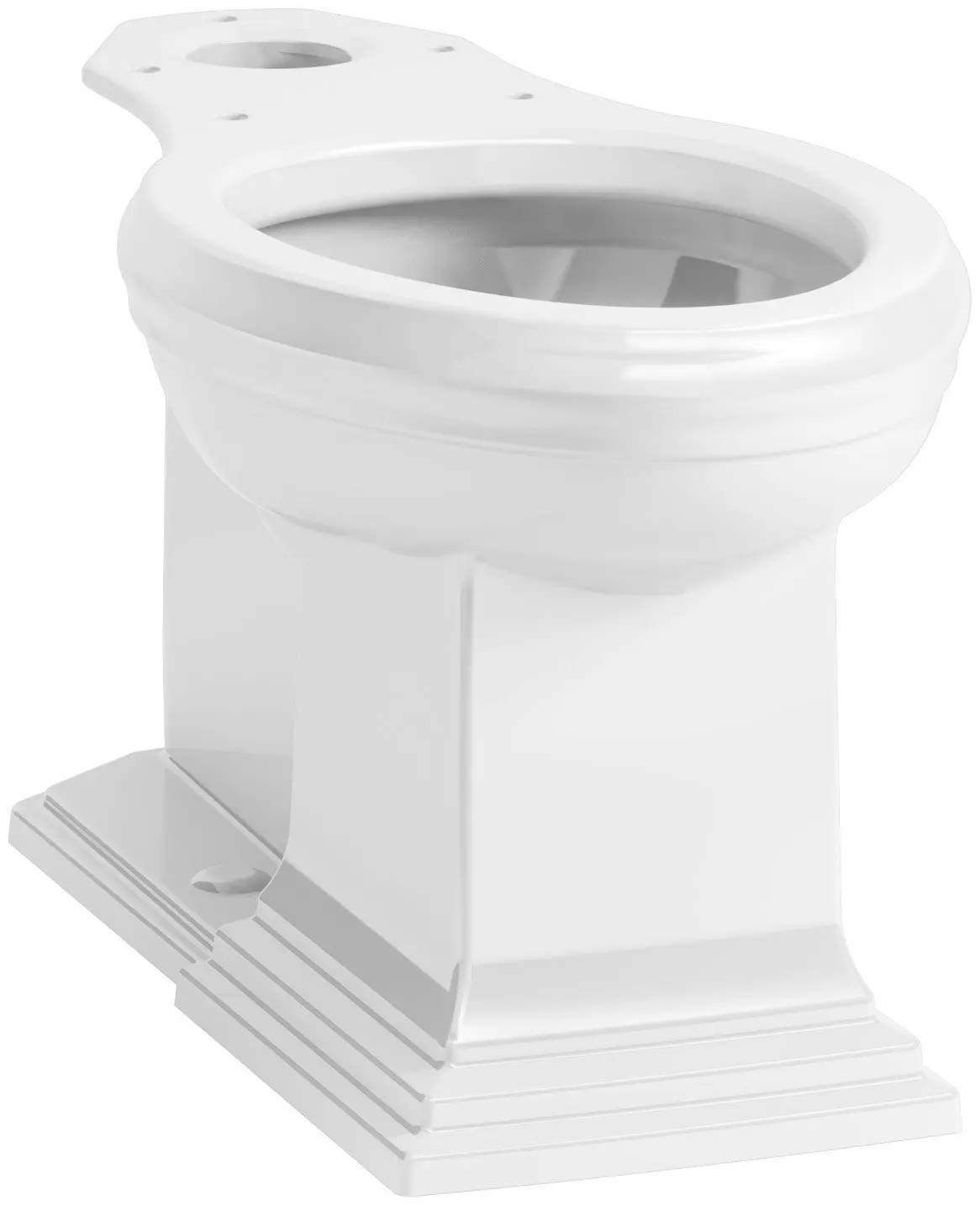 Toilet bowl floor trim