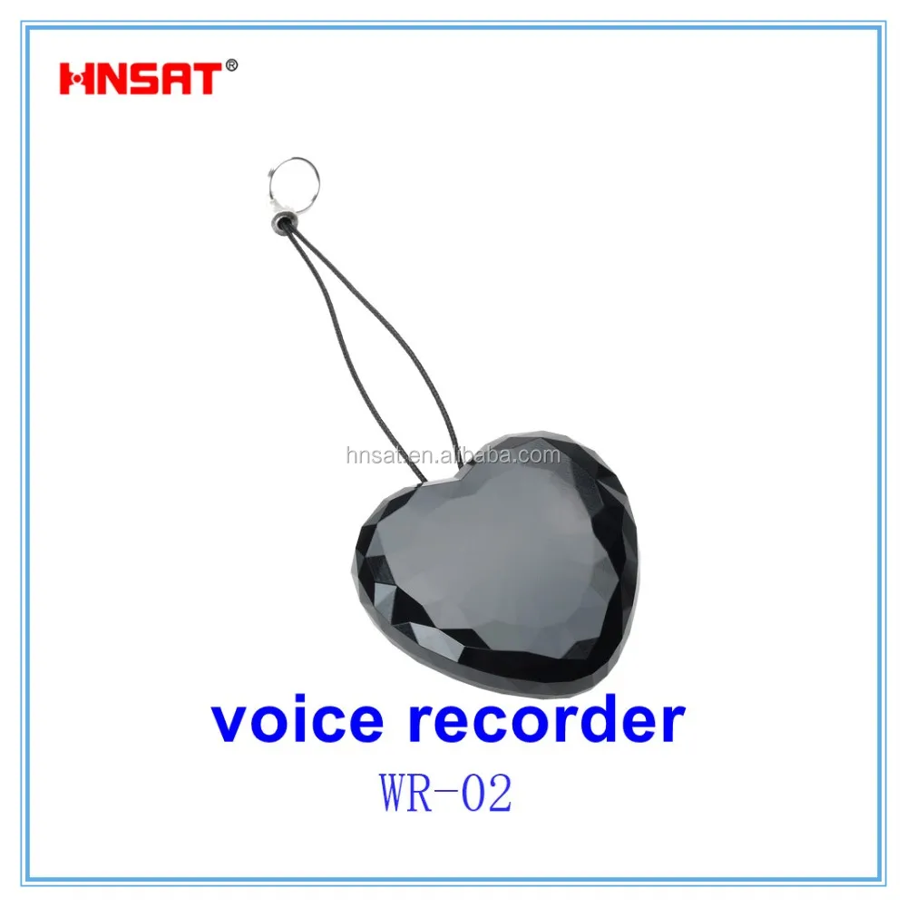 product-keychain usb hidden audio mini recorder voice activated recording HNSAT WR-02 4GB-Hnsat-img