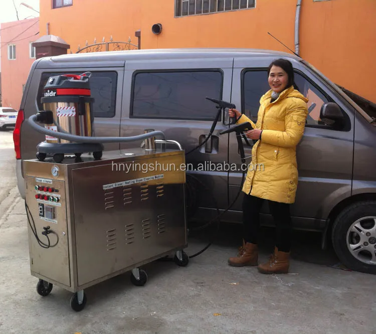 2020 New Ce 30 Bar Diesel Vapor Steam Car Wash Equipment/mobile Steam Steam Car Washer In Car