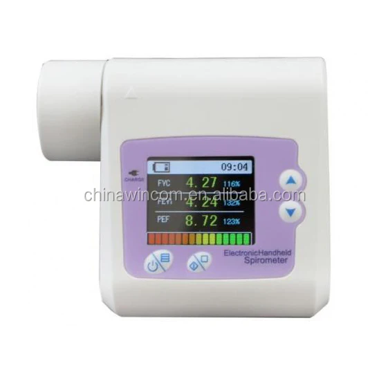 Popular Color Display Handheld Spirometer Electronic Spirometer SP10