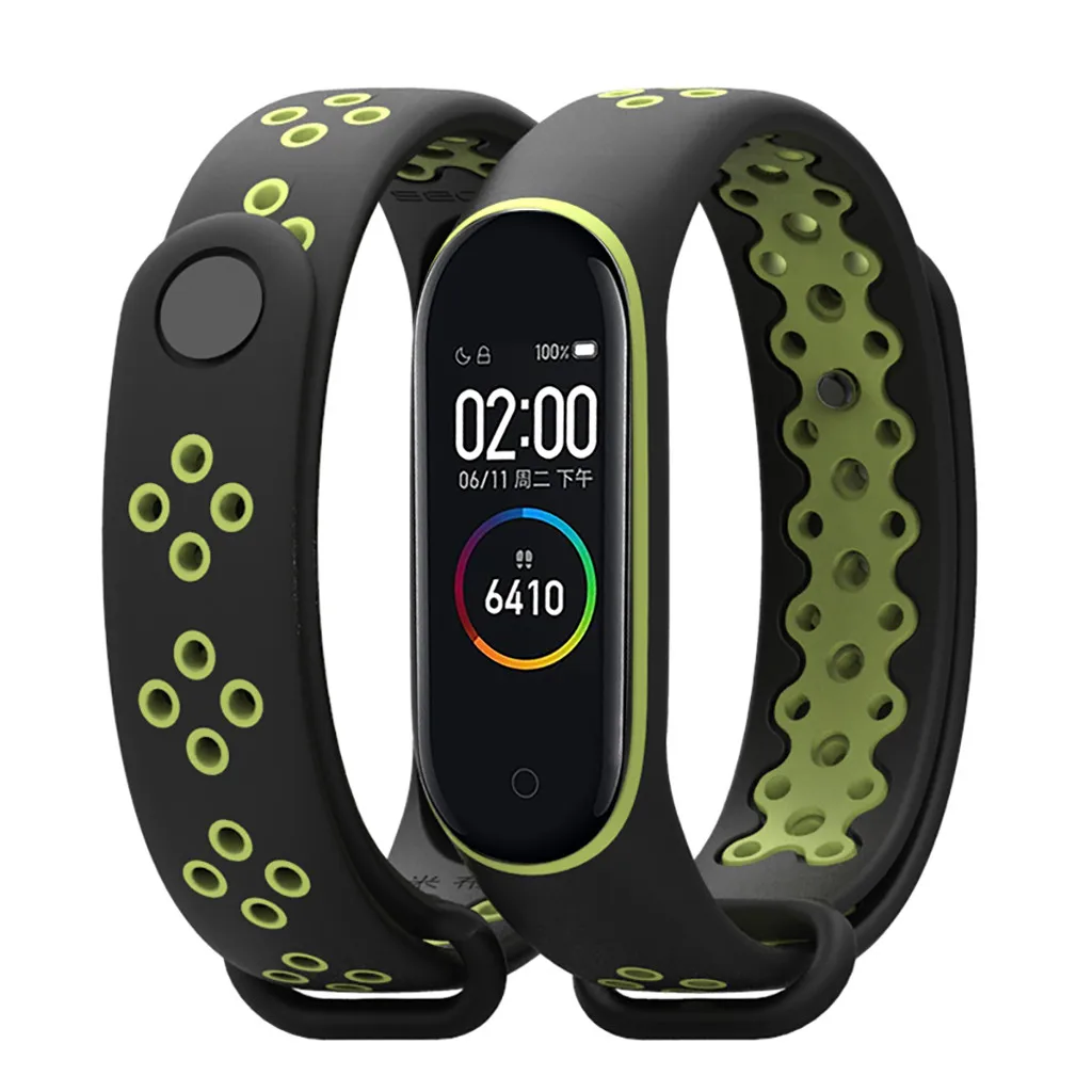 Для Xiaomi Mi Band 4 Прочный сменный ТПУ анти офф Браслет сп