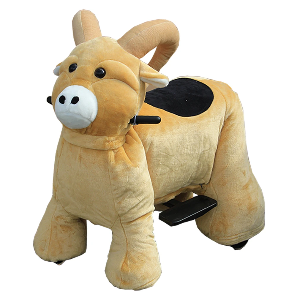 motorized plush animal scooters