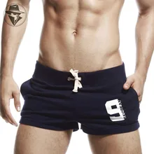 Seobean New Sport Men’s GYM Shorts with Inside Pocket Free Shipping Summer Running Athletic Men’s Trunks Comfort Homewear PF060