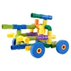 Plastic toy water pipe plug match building bricks construction toys building blocks for kids