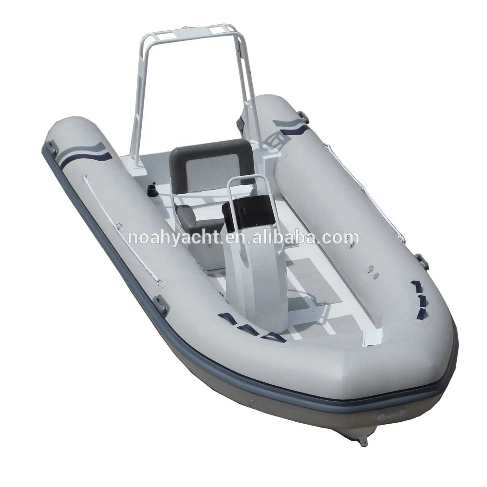 Aluminum V Bottom Hull Material Rib Boat And 4.2m Length Hypalon