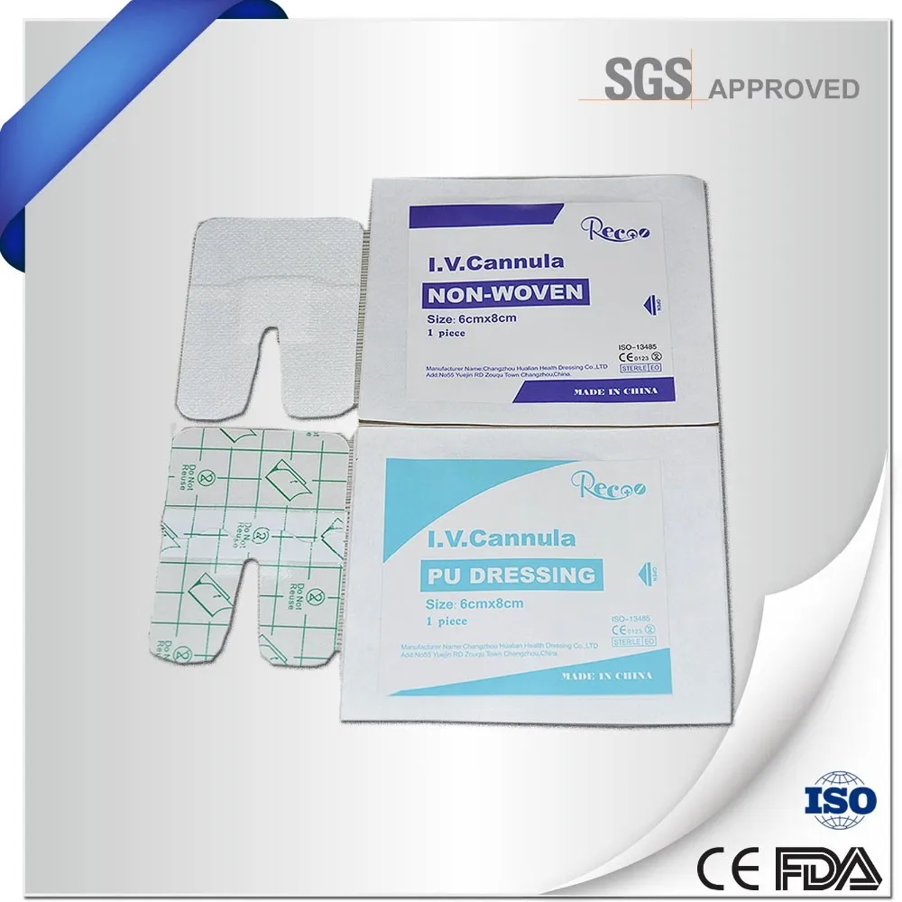 Tegaderm Type Iv Cannula Dressing With Pad And Notch Buy Tegaderm