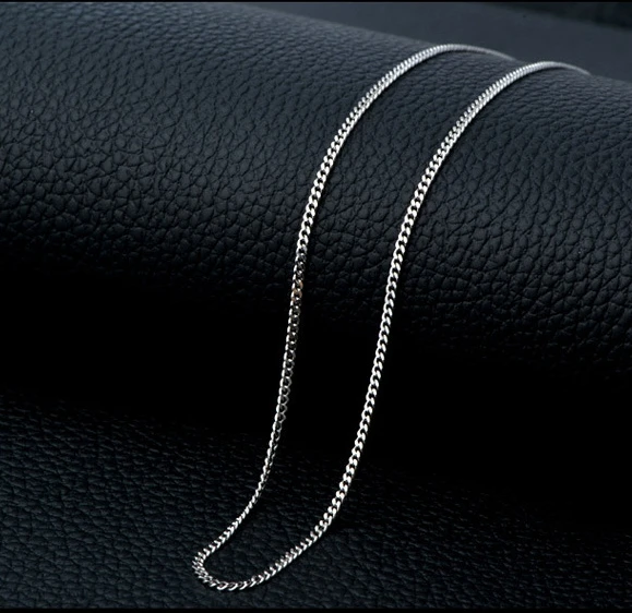 Wholesale 1.0 Mm Side Chain 925 Italy Silver Necklace 18 Inch - Buy ...