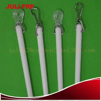 3 8 9 5mm Heavy Duty Fiberglass Baton Curtain Pull Drapery Rod