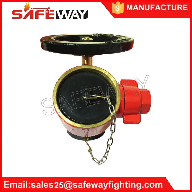 2.5inch Oblique Fire Hydrant Valve With Storz Flange