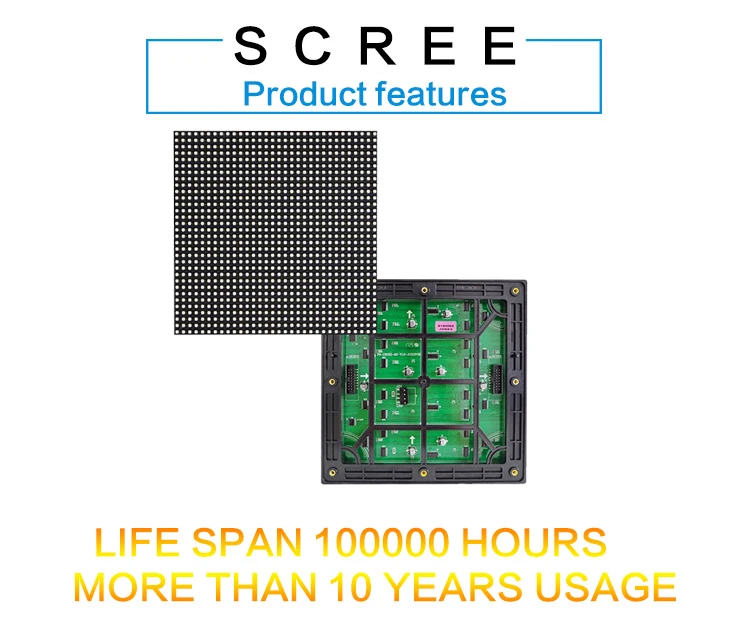 outdoor P6 module  (2)
