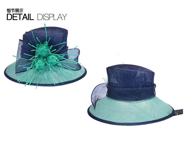 Church Sinamay Hat,Women Sinamay Hats 