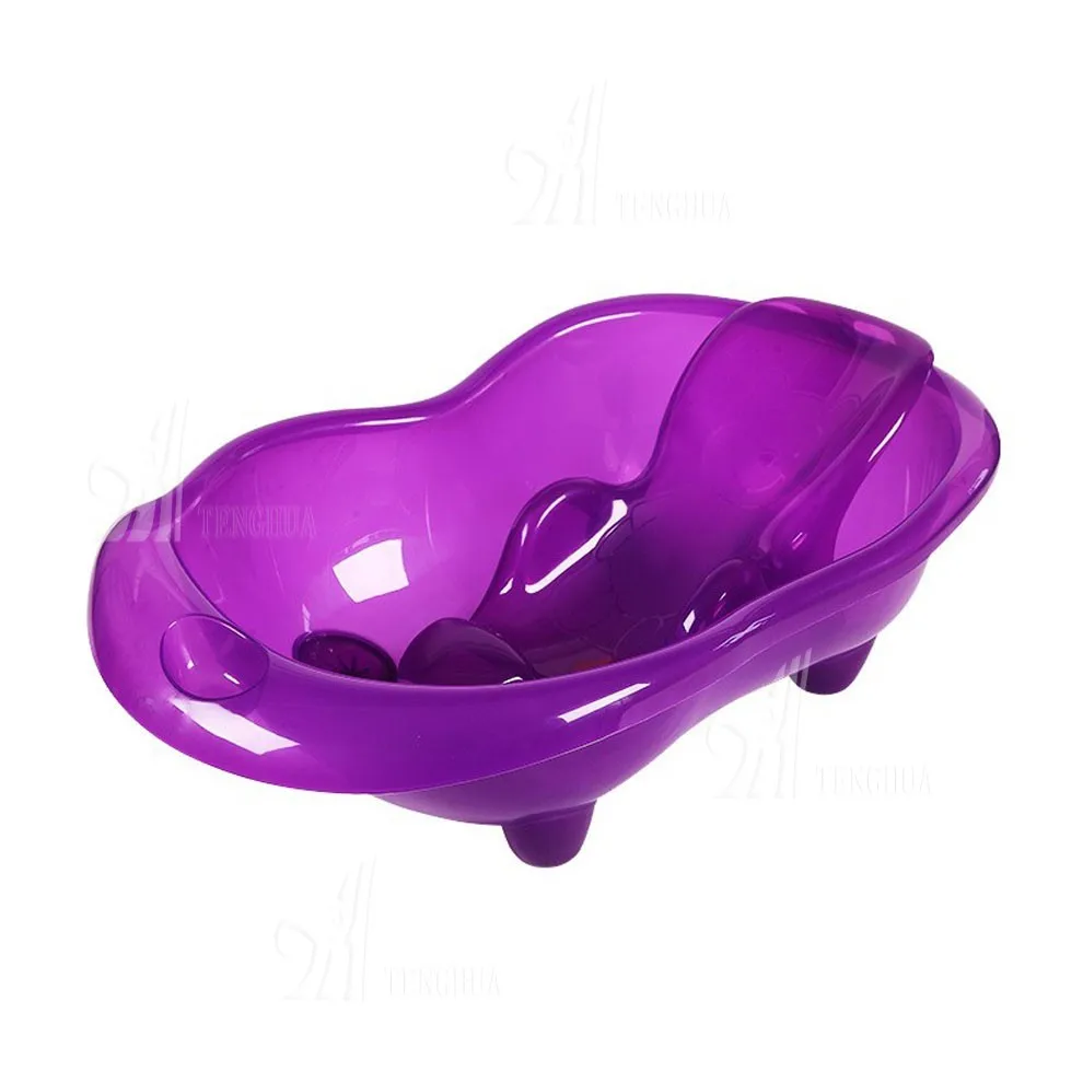 Wholesale Transparent Color Baby Bath Tub Portable