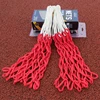 Factory hand knots three-color nylon basketball net