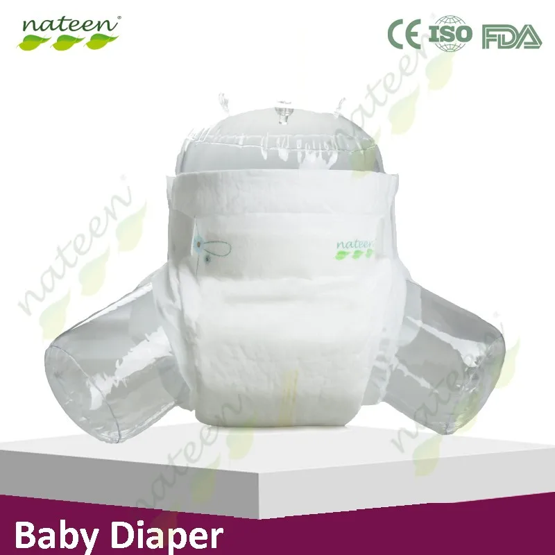 Super soft breathable nonwoven sleepy baby diapers from china
