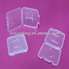 micro sd + adapter card plastic display box