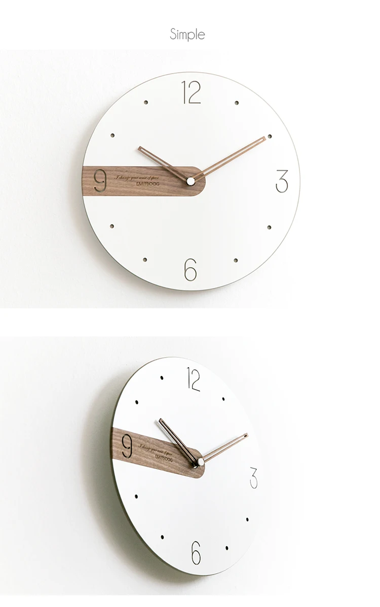 Emitdoog 2 In 1 New Handmade Large Photo Frame Wooden Wall Clock India