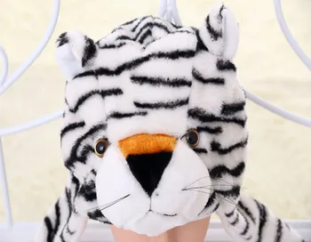 Promosi Disesuaikan Putih Hitam Bergaris Mewah Hewan Harimau