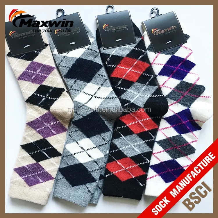 long wool socks womens