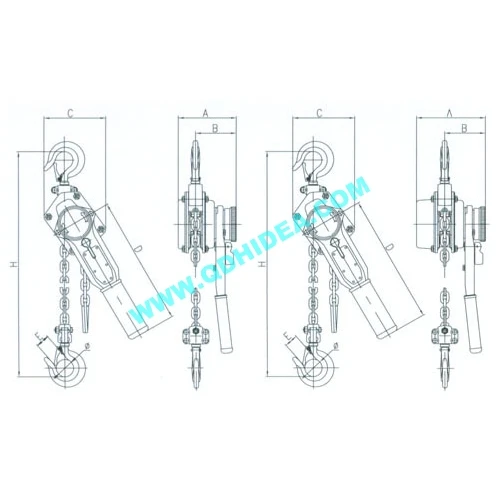 1.5 Ton Lever Hoist Buy 1.5t Lever Hoist,Lever Hoist,1.5 Ton Lever