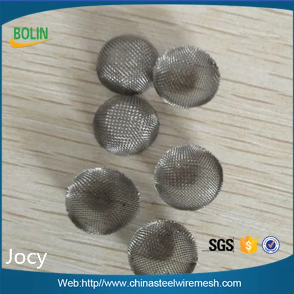 Stainless Steel Wire Mesh Cone Filter / Brass Cone Pipe Tobacco Screen