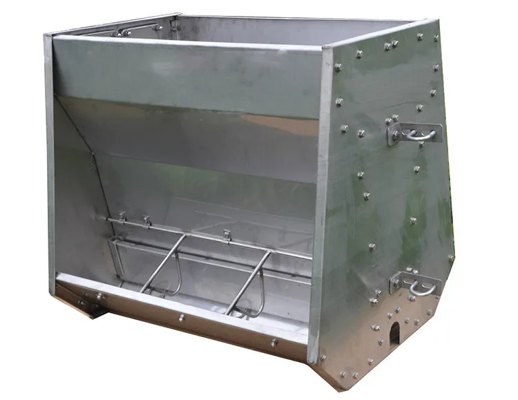 Wholesale Stainless Steel Automatic Pig Feeder Sow Feeding Troughs Livestock Piglet Feed Trough