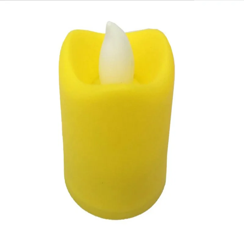 Unionpromo colorful plastic mini led candle wholesale
