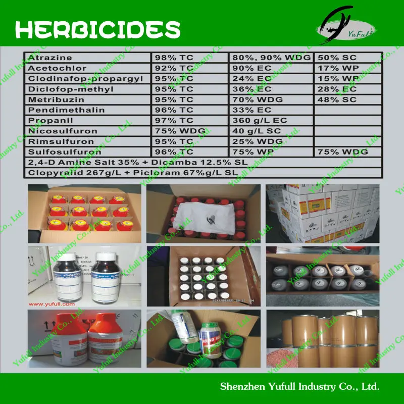 Herbicide list