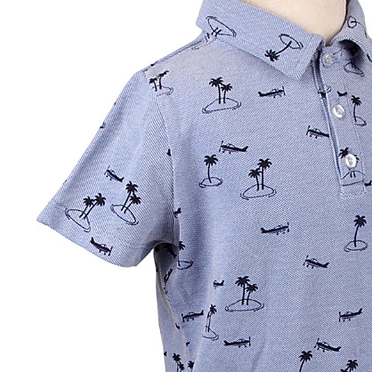 Wholesale Boys Cotton Clothes Wear Plain Polo Short Sleeve T Shirt Children.jpg
