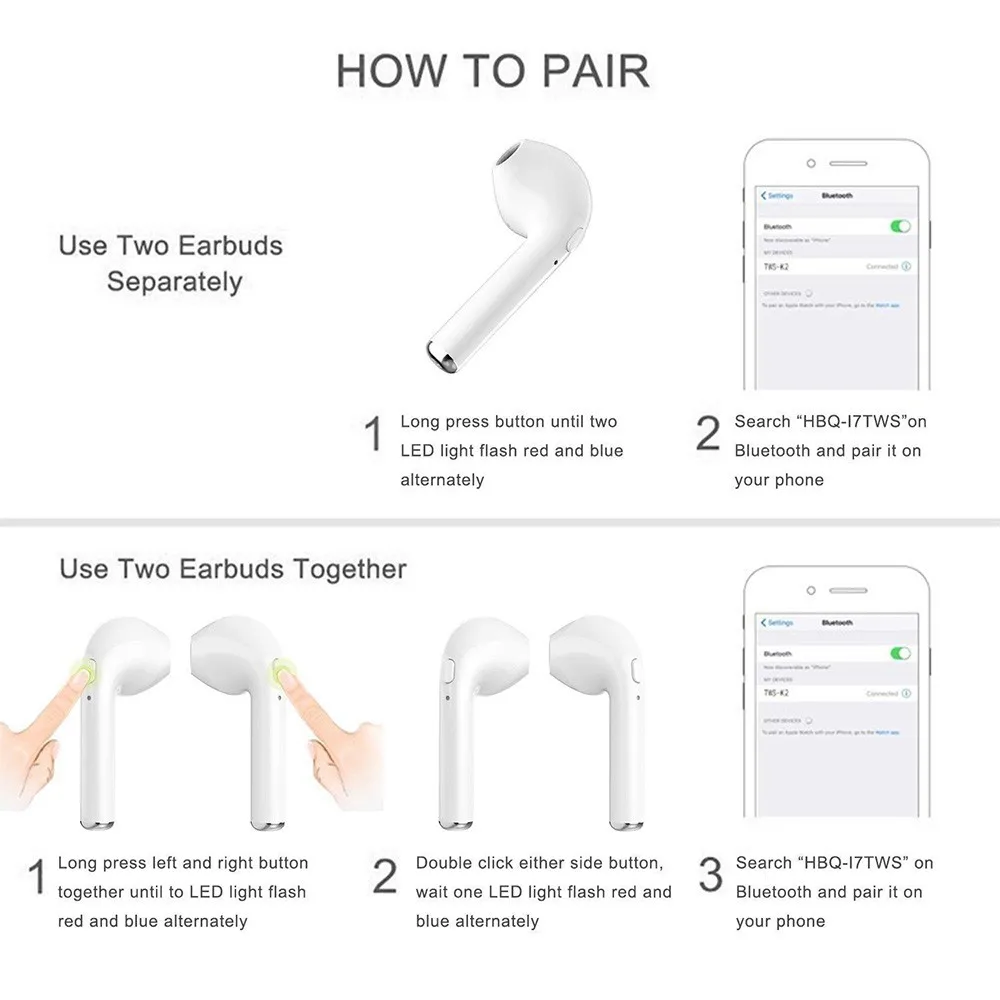 2019 cheap price of I7 MINI head phone with handsfree gaming headphones - ANKUX.COM