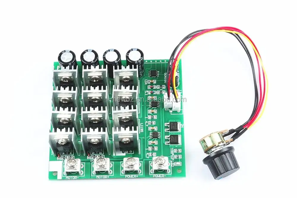60a Highpower Pwm Dc Motor Speed Controller 12v / 24v / 36v / 48v Dc