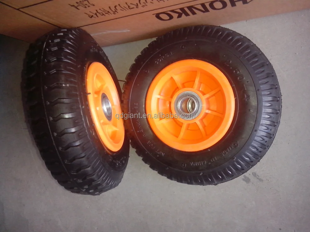 Small wheel and tire , pneumatic tire