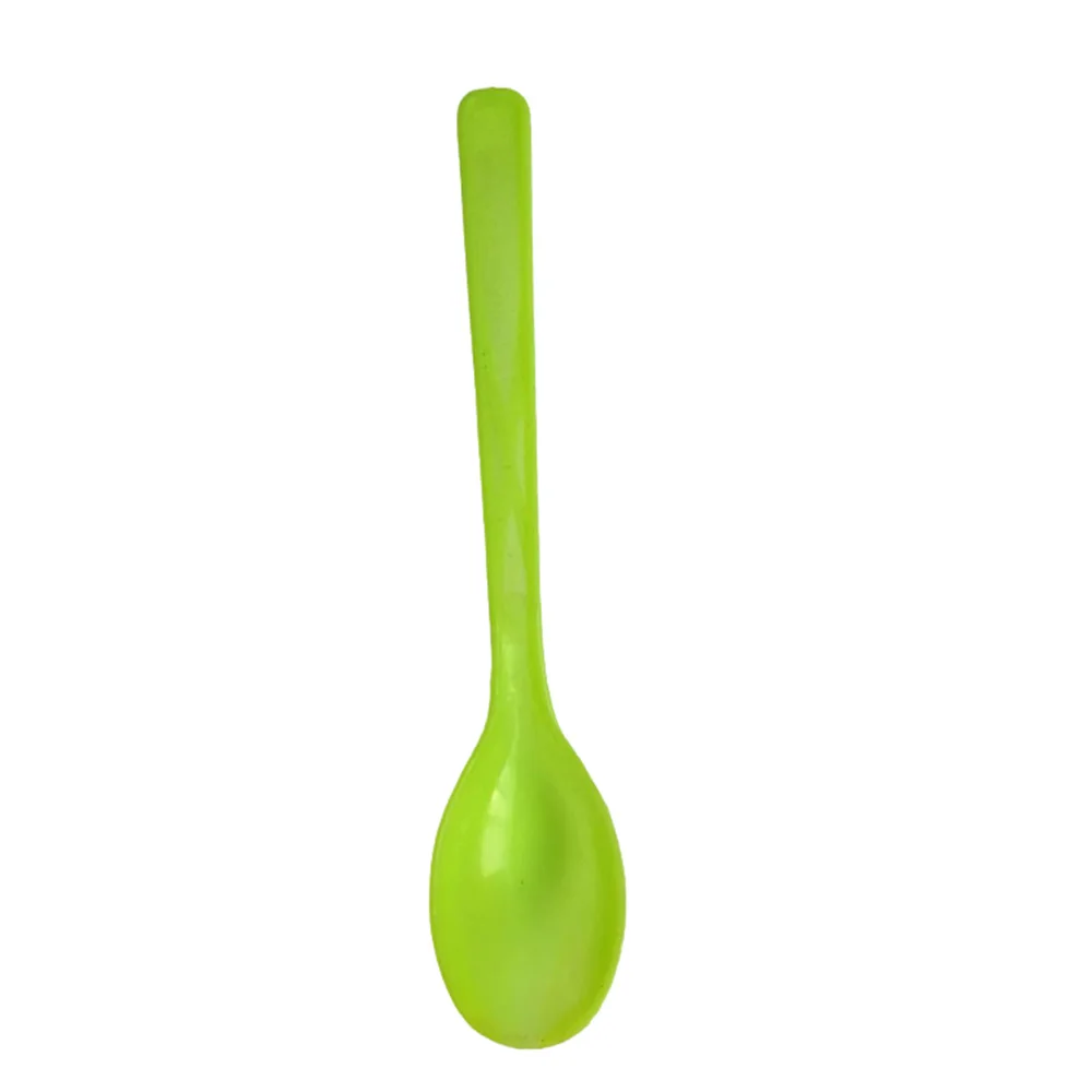 Biodegradable Unbreakable Recycled Cheap Green Reusable Plastic Spoons