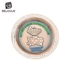 custom decoration honor large size enamel logo metal porcelain souvenir plate