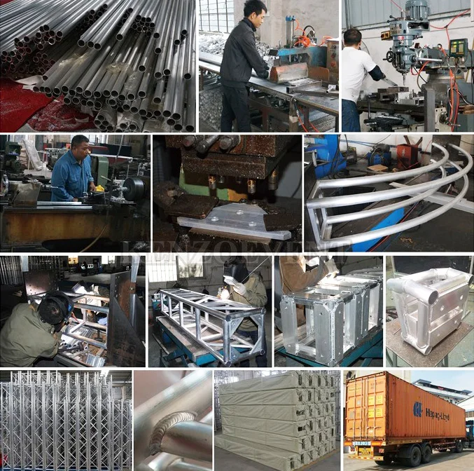 Guangzhou aluminum portable stage lighting truss sleeve block
